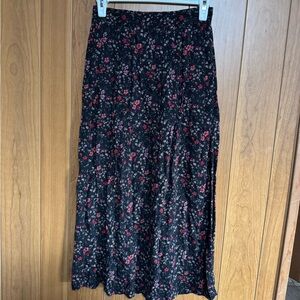 Vintage Radcliffe Floral Midi Skirt